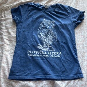 Blue Croatia National Park Graphic Tee